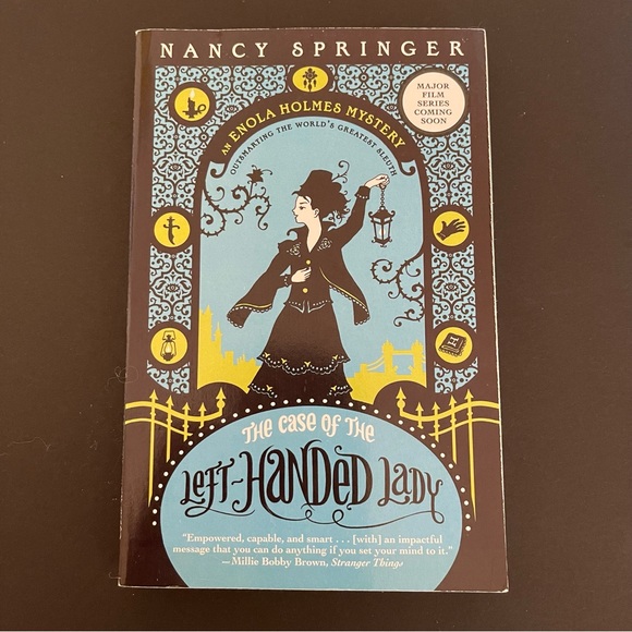 The Case Of The Left Handed Lady, An Enola Holmes Mystery Sherlock Holmes Sister - Picture 1 of 3